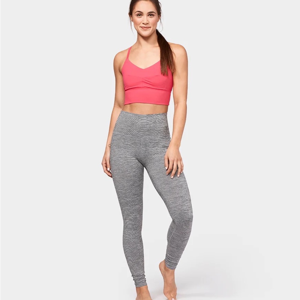 Manduka Essential High Line Legging - Stone Melange